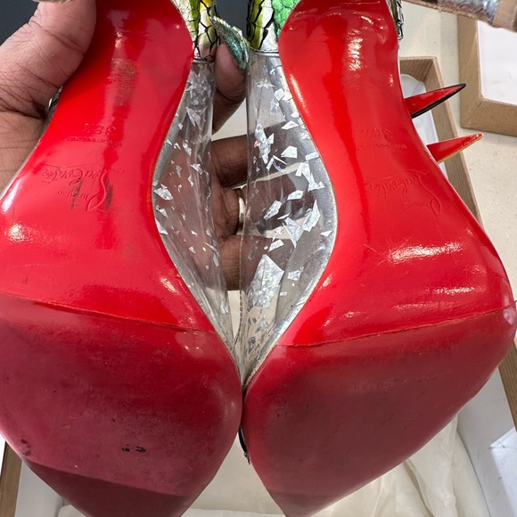 Christian Louboutin - Debout 120 Python Heel - Picture 3 of 13